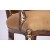 Πολυθρόνα Μπαρόκ λούστρο - χρυσό με καφέ βελούδο Μασίφ Καρυδιά Χειροποίητη K17-6351-Πολυθρόνα Μπαρόκ K17-6351 