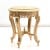 Σετ Μπερζέρες Μπαρόκ XL Με Μπορντό βελούδο & Τραπέζι με Μάρμαρο & Φύλλο Χρυσού 3 Τεμ. K17-6303-Baroque Armchair & Table K17-6303 