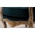 Μπερζέρα Μπαρόκ XL Με Πετρόλ Βελούδο Λάκα Κρεμ & Με Φύλλο Χρυσού - K17-6358-BAROQUE ARMCHAIR K17-6358 