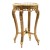 Τραπέζι χρυσό σκαλιστό με τζάμι K17-3045a-TABLE K17-3045a 