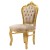 Καρέκλα Λουί Κενζ με γκρί βελούδο και καπιτονέ πλάτη. MK-5146-CHAIR MK-5146 
