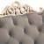 Καρέκλα Τραπεζαρίας Σκαλιστή Λάκα Λευκή με Πατίνα & Γκρί Βελούδο Καπιτονέ ΜΚ18-5129-Chair ΜΚ18-5129 