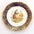 Διακοσμητικό Πιάτο Βικτωριανής εποχής με φύλλο χρυσού ΜΚ-13158-Plate MK-13158 