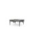 Σαλόνι σετ Λουί Σέζ με ασημί ανάγλυφο ύφασμα 5 τεμ. MK-9096-ΜΚ-9096 