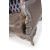 Κλασικό Σαλόνι σετ σκαλιστό με φύλλο ασημιού και ανάγλυφο ύφασμα 5 τεμ. MK-9093-Κλασικό Σαλόνι σετ MK-9093 