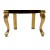Καρέκλα Ροκοκό με φύλλο χρυσού και καφέβελούδο ΜΚ-5138-CHAIR ΜΚ-5138 