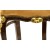 Πολυθρόνα Μπαρόκ με κίτρινο ύφασμα υψηλής ποιότητας και φύλλο χρυσού MK-6387-ARMCHAIR MK-6387 