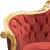 Καναπές Μπαρόκ διθέσιος με μπορντό υφασμα υψηλής ποιότητας ΜΚ-8320-SOFA ΜΚ-8320 