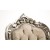 Πολυθρόνα Μπαρόκ Ασημί με Γκρί Βελούδο Μασίφ Καρυδιά Χειροποίητη ΜΚ-6392-ARMCHAIR ΜΚ-6392 