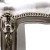 Πολυθρόνα Μπαρόκ Μασίφ Καρυδιά με φύλλο ασημιού Χειροποίητη MK-6395-ARMCHAIR MK-6395 