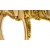 Λουί Κένζ κομοδίνο με φύλλο χρυσού και λάκα ΜΚ-2164-COMMODE ΜΚ-2164 