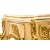 Λουί Κένζ κομοδίνο με φύλλο χρυσού και λάκα ΜΚ-2164-COMMODE ΜΚ-2164 