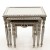 Τραπέζι Λουις Σεζ με φύλλο ασημιού σκαλιστό με καθρέφτη στην επιφάνεια MK-3505-table MK-3505 