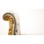 Ανάκλιντρο Μπαρόκ Σκαλιστό με φύλλο χρυσού και λάκα με γκρί ύφασμα απο βελούδο ΜΚ-8333-DAYBED ΜΚ-8333 