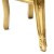 Πολυθρόνα Μπαρόκ με φύλλο Χρυσού και βελούδο OFF WHITE ΜΚ-6405-armchair ΜΚ-6405 