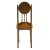 Καρέκλα μουσικής απο μασίφ ξύλο καρυδια και ύφασμα camel από βελούδο ΜΚ-5144-CHAIR ΜΚ-5144 