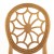 Καρέκλα τραπεζαρίας Φυσικό ξύλο - Ανάγλυφο ύφασμα MK-5145-chair MK-5145 