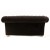 Καναπές 2θέσιος καπιτονέ με φύλλο ασημιού και μαύρο βελούδο ΜΚ-8349-sofa ΜΚ-8349 