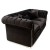 Καναπές 3θέσιος καπιτονέ με μαύρο βελούδο ΜΚ-8350-sofa ΜΚ-8350 