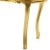 Τραπεζάκι σαλονιού Μπαρόκ με φύλλο χρυσού και μάρμαρο στην επιφάνεια του ΜΚ-3513-TABLE ΜΚ-3513 
