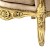 Μπερζέρα Μπαρόκ με Φύλλο Χρυσού & χρυσούς καπαράδες περιμετρικά της απο μπέζ Βελούδο ΜΚ-6416-ARMCHAIR ΜΚ-6416 