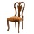 Καρέκλα κλασική απο μασίφ ξύλο καρυδιάς και μπρούτζο με ύφασμα υψηλής ποιότητας ΜΚ-5147-CHAIR ΜΚ-5147 