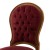 Καρέκλα Τραπεζαρίας Λουις Σεζ Καπιτονέ με μπορντό βελούδο ΜΚ-5148-chair ΜΚ-5148 
