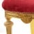 Καρέκλα Λουί Σέζ με φύλλο χρυσού και κόκκικο βελούδο ύφασμα υψηλής ποιότητας ΜΚ-5151-Chair MK-5151 