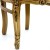 Καρέκλα Λουί Κενζ με φύλλο χρυσού και ανάγλυφο ύφασμα μπορντό ΜΚ-5152-chair ΜΚ-5152 