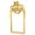 Κονσόλα κλασική Λουί Σέζ με καθρέφτη και φύλλο χρυσού ΜΚ-7194-CONSOLE & MIRROR ΜΚ-7194 