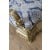 Σαλόνι σετ Μπαρόκ χρυσό με ανάγλυφο ύφασμα γαλάζιο και λευκό 4 τεμ. MK-9134-SALON SET MK-9134 