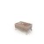 Σαλόνι σετ Νεοκλασικό σκαλιστό με λευκή λάκα, φύλλο χρυσού και γκρί ύφασμα ανάγλυφο με βελούδο 4 τεμ ΜΚ-9128-LIVING ROOM SET ΜΚ-9128 