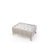 Σαλόνι σετ Νεοκλασικό σκαλιστό με λευκή λάκα και πατίνα με ύφασμα λευκό βελούδο και ανάγλυφο 4 τεμ. ΜΚ-9131-LIVING ROOM SET ΜΚ-9131 