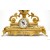 Αμφορέας-Ρολόι πορσελάνινος με ανάγλυφες παραστάσεις καί μπρούτζο ΜΚ-13177-AMPHORA |CLOCK ΜΚ-13177 