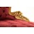 Ανάκλιντρο καπιτονέ Λουί κένζ με μπορντό ύφασμα υψηλής ποιότητας και φύλλο χρυσού ΜΚ-8572-Daybed ΜΚ-8572 