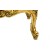 Ανάκλιντρο Μπαρόκ με φύλλο χρυσού και μπορντό βελούδο υψηλής ποιότητας ΜΚ-8573-daybed ΜΚ-8573 
