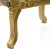 Ανάκλιντρο Βασιλικό σε στύλ Μπαρόκ Σκαλιστό με φύλλο χρυσού και μπέζ ύφασμα υψηλής ποιότητας βελούδο ΜΚ-8576-daybed ΜΚ-8576 