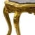 Τραπέζι χειροποίητο Λουί Κένζ με φύλλο χρυσού και μάρμαρο στην επιφάνεια του. ΜΚ-3522-TABLE ΜΚ-3522 