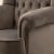 Μπερζέρα Λουις Σεζ κλασική καπιτονέ σε βελούδο ανθρακί ύφασμα ΜΚ-6449-armchair MK-6449 