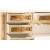 Μπαρόκ Τουαλέτα Κρεβατοκάμαρας φύλο χρυσού & λευκή λάκα πατίνα ΜΚ-7196-console ΜΚ-15000 