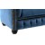 Καναπές Τριθέσιος Καπιτονέ σε Πετρόλ Χρώμα με ύφασμα βελούδο υψηλής ποιότητας-PPD-36 