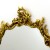 Χρυσός Σκαλιστός Καθρέπτης Τοίχου Λουδοβίκου 15ου-PPD-40 