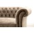 Καναπές Τρθέσιος Καπιτονέ με καπαράδες και ύφασμα βελούδο αδιάβροχο κ αλέκιαστο σκούρο καφέ-μπέζ ΜΚ-8591-sofa ΜΚ-8591 