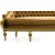 Καναπές τριθέσιος Λουις Σεζ από Μασίφ Καρυδιά Χειροποίητος Με Φύλλο Χρυσού και βελούδο camel ύφασμα καπιτονέ MK-8593-sofa MK-8593 