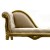 Ανάκλιντρο Λουις Κενζ Σκαλιστό με Φύλλο Χρυσού και βελούδο σε χρώμα μπέζ ΜΚ-8594-daybed ΜΚ-8594 