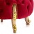 Σκαμπό Μπαρόκ - υποπόδιο καπιτονέ με φύλλο χρυσού και λάκα με κόκκινο βελούδο υψηλής ποιότητας ΜΚ-8595-stool ΜΚ-8595 