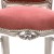 Καρέκλα Μπαρόκ με φύλλο ασημιού και ύφασμα αδιάβροχο αλέκιαστο υψηλής ποιοτήτας σε σάπιο μήλο ΜΚ-5162-chair ΜΚ-5162 