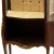 Βιτρίνα Λουί Κένζ με κρύσταλλο πομπέ και σατέν ύφασμα στο εσωτερικό της, μπρούτζινες διακοσμήσεις και μπέζ μάρμαρο στην επιφάνεια ΜΚ-4146-showcase ΜΚ-4146 