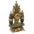 Επιτραπέζιο συλλεκτικό Μπαροκ Ρολόι απο χρυσό Μπρούτζο και σμαραγδί μάρμαρο ΜΚ-13262-clock ΜΚ-13262 