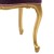 Πολυθρόνα Λουί Κένζ Κλασική με μώβ βελούδο απο μασίφ ξύλο καρυδιάς και φύλλο χρυσού ΜΚ-6495-armchair ΜΚ-6495 
